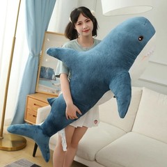 IKEA BLÅHAJ Shark Soft Plush Toy 45cm – Stuffed Animal Pillow, Kids Gift, Cuddly