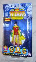 DC DIRECT THE NEW TEEN TITANS JERICHO ROBIN DEATHSTROKE TERRA 6″ FIGURE SET
