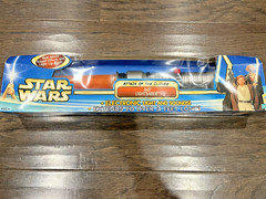 Star Wars Electronic Orange Jedi Lightsaber Attack Of The Clones Sealed