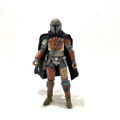 SU-375-NDHC-BK: Black Wired hood cape for 3.75″ Acid Rain Star Wars (No Figure)