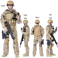 1/6 Scale Army Soldier ANB01 ACU Desert Military Action Figure Collectible Model