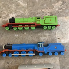 Vintage ERTL Thomas the Tank Engine Diecast Train Lot of 7 80s 90s Harold Gordon