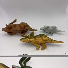 Vintage 80s & 90s Dinosaur Figure Lot Of 14 – Unbranded And Branded