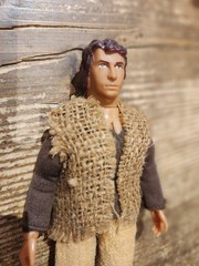 Mego Planet Of The Apes Peter Burke Figure Complete 1974 8”vintage Type 2 Body