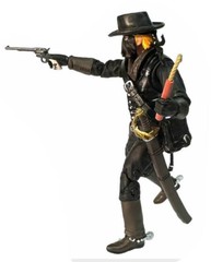 Dime Novel Legends 1:18 scale (4″) old west action figure Black Snake