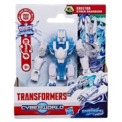 Transformers CYBERWORLD Cheetor Cyber Changers Energon Surge | 4-Inch Action …