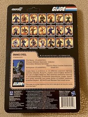 G.I. Joe ReAction Wave 3 Snake Eyes Cartoon V2 Commando Super7 3.75 Brand New
