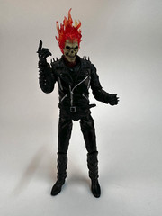 Ghost Rider Johnny Blaze 9″ Action Figure w/Exchangeable Head & Gun BULK PACK