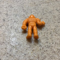 Vintage M.U.S.C.L.E. Men Lot of 5 Multi And Flesh Color Figures Mattel 80s Used