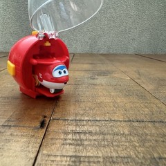 Alpha Super Wings Diecast Jett Figure Rocket Shot Superwings Mini Rare