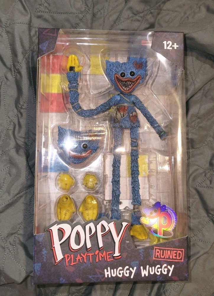 New McFarlane Toys MOB Poppy Playtime Ruined Huggy Wuggy 7″ Action Figure