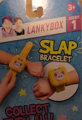 Lanky Box Series 1 Rocky Slap Bracelet Collectible Plush Bracelet New