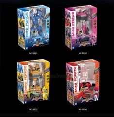 Mini Force TRANS FORCE GIANTRON Transforming 4-Integration Great Robot Megazord