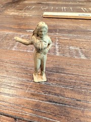 Vintage Cowgirl Figure Marx Toy Figure For The Marx Bar M Ranch