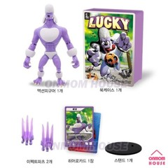 Hero Inside Action Figure & Bookcase Set LUCKY Netflix Animation Korean Toy