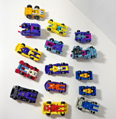 Transformers Micromasters G1 Race Car Tank Van Fire Truck Lot