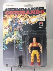 SCHWARZENEGGER COMMANDO – SPEX Action Figure – 1985 Diamond Toymakers (B)