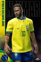 Competitive Toys 1/6 Neymar Jr Action Figure Brazil PSG Qatar World Cup 2022 New