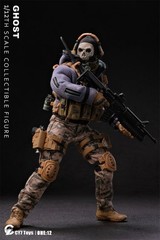 Ready! New CY7-TOYS 1/12 The Ghost Male Soldier 6″ Collectible Action Figure