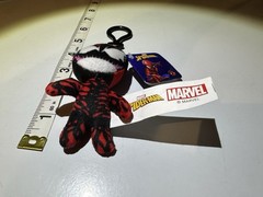 Carnage Plush Keychain Accessory Spiderman Villain 3.5 inch Marvel Good Stuff
