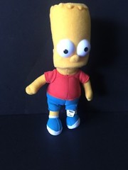 The Simpsons 10″ Plush Bart 20th Century Fox 2005 Nanco Stuffed Toy