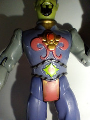 Defenders of the Earth MING the Merciless 1985 Galoob w/ Cape Gun Broken Staff