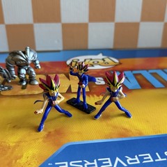 Vintage Yu-Gi-Oh Mini Figures Lot Of 8 Mattel 1996 Yugi Exodia Dark Magician