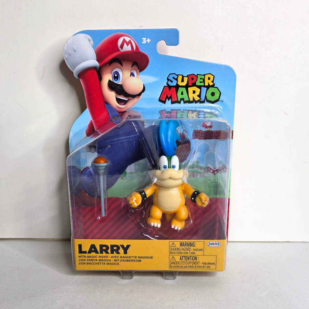 Super Mario – Larry – Jakks Pacific 4 in Action Figure – NEW