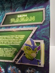 Saurozoic Warriors Seph Rasan Action Figure New In Box Mattel