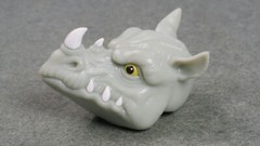 BST AXN TMNT Rocksteady Street Thug Head 5″ 1:15 Scale Custom Fodder