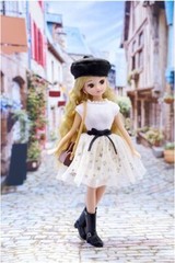 TOMY Licca-chan Doll LD-17 Mouton Mix Dress Up Doll