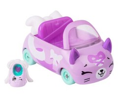 Shopkins Cutie Cars Ballet Coupe QT2-06 Die-cast Car W Mini Shopkin NEW