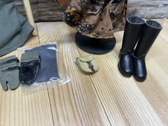DID/UJINDOU GERMAN WW2 1/6 LAH DIVISION PPSH 41 SUB MACHINE GUNNNER UNIFORM SET