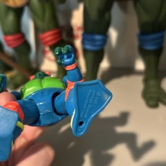Vintage TMNT Scuba Divin Raph Teenage Ninja Mutant Turtles 1992 Playmates