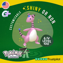 Ampharos Shiny or Non ✨6 IV Pokémon Legends Z-A Competitive Customizable ZA Z A