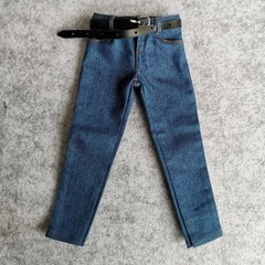 SSbeauty M 1/6 Custom Scale Blue Jeans Pants for 12″ Male Action Figure Doll …