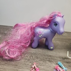 MLP LOT G3 Daisyjo, Baby Flower Flash, Long Hair Petal Blossom + Extras!