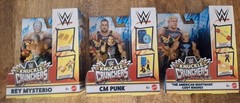 WWE KNUCKLE CRUNCHERS LOT JEY USO JIMMY USO CM PUNK ROMAN REIGNS THE BLOODLINE