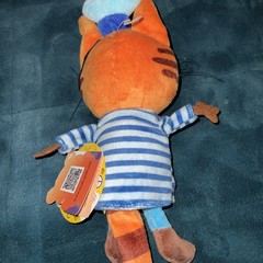Kid-e-Cats Russian Cartoon Tri Kota 8” Plush Toy Nickelodeon Series Rare