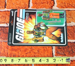 Super7 G.I. Joe Roadblock Heavy Machine Gunner ReAction STANDARD GRADE
