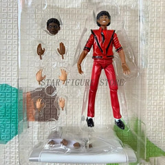 .-Figma-. With Box 14cm PVC Michael Jackson Movable Figurine Model Toy 14cm HD