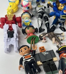 42 Assorted Toy Figurines Action Figures PJ Masks Paw Patrol & More Junk Drawer