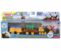 Thomas & Friends Take n Play Stephen’s Sticky Delivery (3 piece Set) BNIP