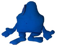 Vintage 1990 TMNT Teenage Mutant Ninja Turtles Pillow Buddy Leonardo Mirage