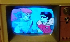 Tiny TV Classics Working TV Batman 1966 Scenes – WORKS No Remote