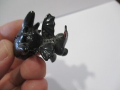 2015 D.W.A. LLC DREAMWORKS ANIMATION HOW TO TRAIN A DROGON MINI BLACK DRAGON