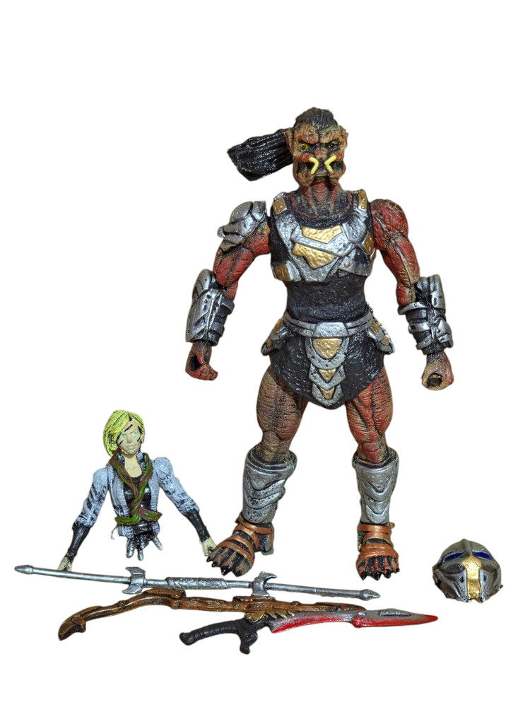 VERY RARE MEXICAN TOY ACTION FIGURE DEPREDADOR BADLANDS