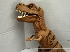 Vintage 1993 Jurassic Park Young T-Rex w/ Dino Damage Wound Piece JP06 Kenner