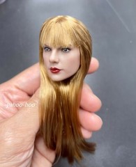 1/6 Female Head Sculpt GC042A for 12” Action Figure PHICEN TBL Doll