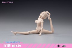 US Stock 86TOYS 1/12 T86-ST Flexible 6 inch Female Joint Action Figure Head Body